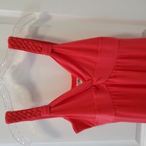 Dark Coral Maxi Dress